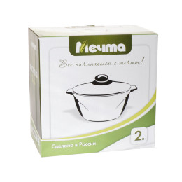 Кастрюля 2л Гранит