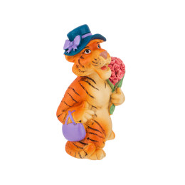 Фигурка "Tигр" 6*4,5*10см 537-424