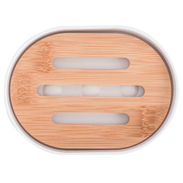 Мыльница "Бамбук" белый