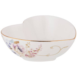 Салатник 200мл форма Сердце Завтрак у короля 11,5*4см