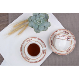 Чайный набор 12 предметов 200мл Флорин