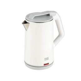 Чайник электрический 1,8л Homestar HS-1036 белый, двойной корпус