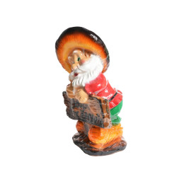 Фигура садовая Гном Лесовичок глянец 57см