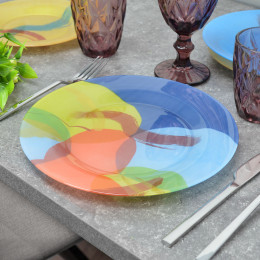 AMB LUCIANA BLUE Столовый сервиз 18 предметов 92307