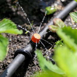 Полив микродождевой "Жук" для кустарников и деревьев, на 40 растений