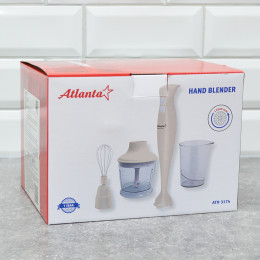 Блендер погружной 250Вт, две скорости, чаша-измельчитель 500мл