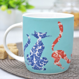 Кружка 400мл Грация кошки