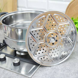 Мантоварка 4-х ярусная 30см нерж