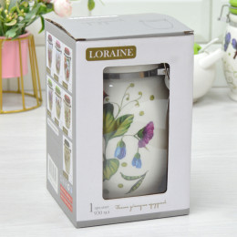 Банка для сыпучих 930мл "Птичка" LR 26606