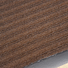 Коврик 120*250см влаговпитывающий ребристый FLOOR MAT Стандарт, коричневый