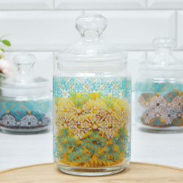 HEDGERY TURQUOISE Набор банок 3шт 0,5л, 0,75л, 1л 91604