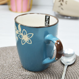 Набор кружек 6 предметов 360мл на подставке 151061-6MS