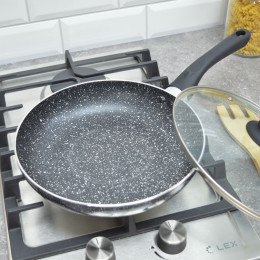 Сковорода 24см с мраморным покрытием BK-7822