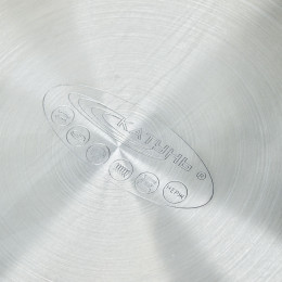 Сковорода 34см Общепит без крышки, корпус 0,6мм индукция ТРС 3,5мм