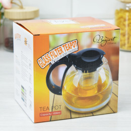 Чайник заварочный 1л коричневый 80122