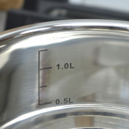 Ковш 1,6л 16см со стеклянной крышкой Bella Cucina