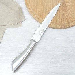 Нож кухонный цельнометаллический нерж, 37см
