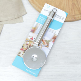 Нож для пиццы и теста нерж, d6,5см