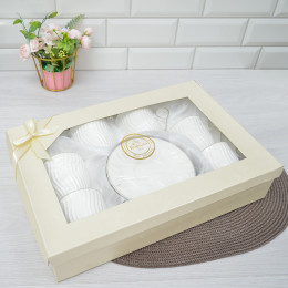 Чайный набор 12 предметов 240мл "Волна"