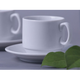 Чайная пара 220мл форма Экспресс Без деколи