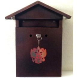 Ящик почтовый индивидуальный Домик-Элит замок