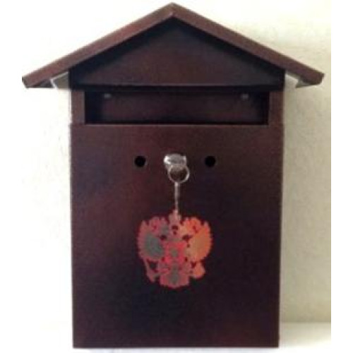 Ящик почтовый индивидуальный Домик-Элит замок