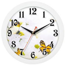 Часы настенные "Бабочки" 0731