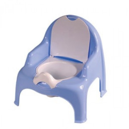 Кресло-горшок для детей 11102 голубой