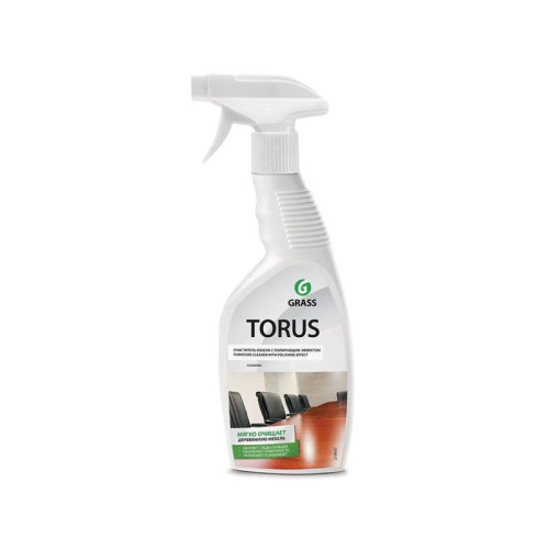 Очиститель-полироль для мебели Torus 0,6л Grass
