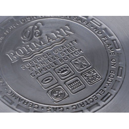 Набор кастрюль 3 предмета 2,9л, 3,9л, 5,1л 9-ти шаговое дно 06-395