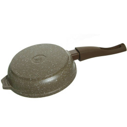 Сковорода 18см Гранит brown со съемной ручкой