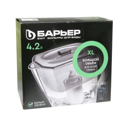 Барьер кувшин Гранд NEO антрацит 4,2л