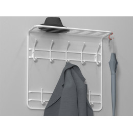 Вешалка 2-х ярусная 80 белая