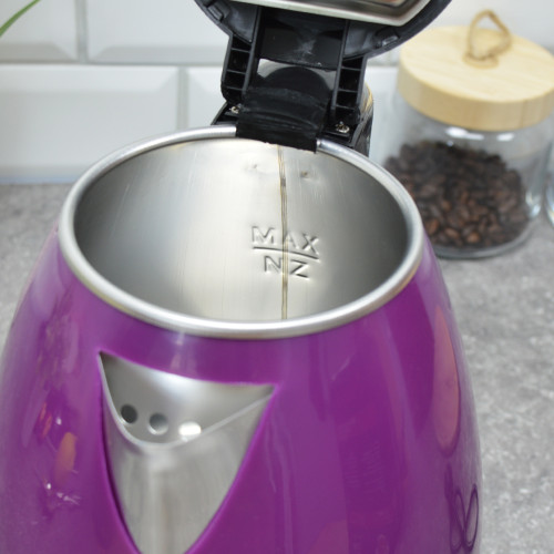 Чайник электрический 1,8л фиолетово-черный SA-2138BP