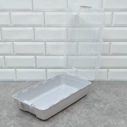 Контейнер для хранения обуви мужской светло-серый