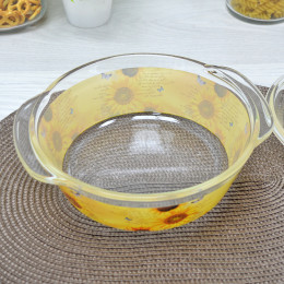 Кастрюля стеклянная 1,5л с крышкой для СВЧ S2358/2 BB031 L