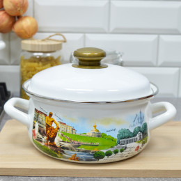 Набор кастрюль "Белые ночи-1" белый