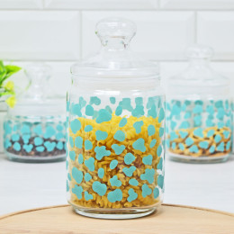 HUCKET TURQUOISE Набор банок 3шт 0,5л, 0,75л, 1л 91608