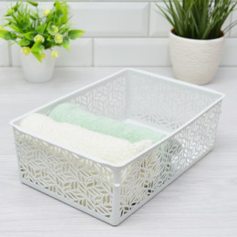 Корзина универсальная 4,3л Linden светло-серый