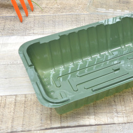 Парник мини для рассады 2 места 39*16*6,5см