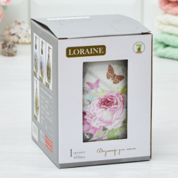 Дозатор для мыла 400мл "Батерфляй" LR 26316