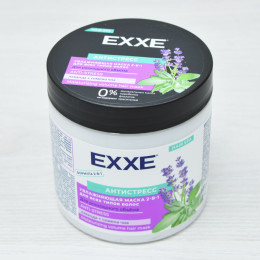 Маска 2-в-1 увлажняющая для всех типов волос EXXE "Антистресс", 500мл