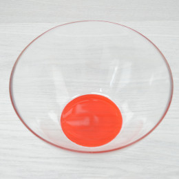 Салатник 20см "Космос" с цветным дном N5429