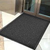 Коврик 90*150см влаговпитывающий ребристый FLOOR MAT "Стандарт" черный