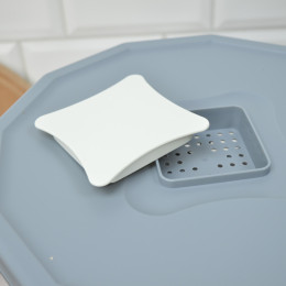 Диспенсер для сыпучих продуктов 4 секции 10л вращающийся SA-DS02