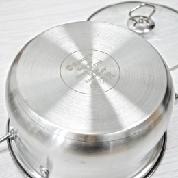 Кастрюля 3,3л нержавеющая сталь SA-P2020