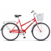 Велосипед 28" STELS Navigator-305 С 20" красный, корзина