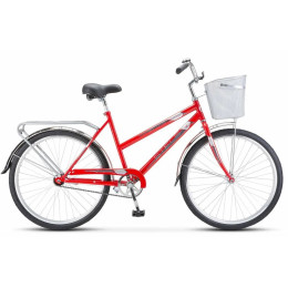 Велосипед 28" STELS Navigator-305 С 20" красный, корзина