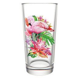 Набор стаканов 250мл 6шт 146-Д Фламинго в тропиках