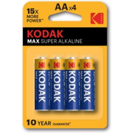 Элемент питания Kodak MAX LR6-4BL [KAA-4]